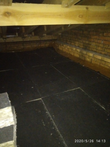 08.06.2020 Утепление чердака.