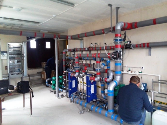 25.09.2018: Выполняем настройку оборудования системы отопления