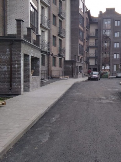 12.10.2020 Завершили укладку асфальта.