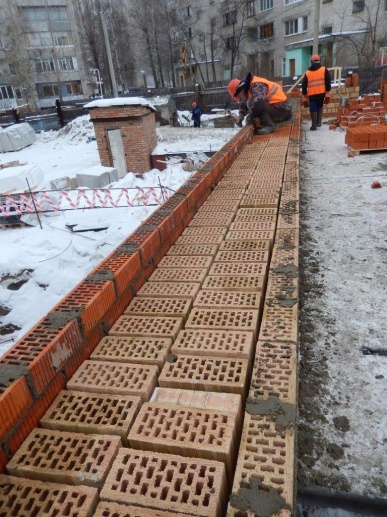 10.02.2017 Состав стены - керамический кирпич, толщина 770 мм.