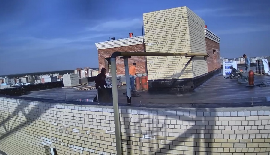 13.04.2018: Устройство покрытия кровли