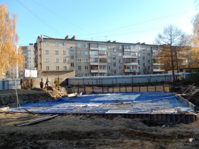 24.10.2016 Фундамент под слоем теплоизоляции