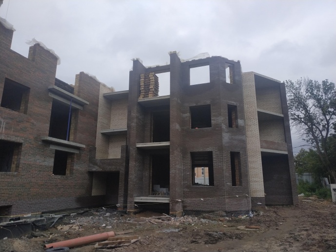 24.09.2019 Завершили Возведение стен 3 этажа третьего подъезда