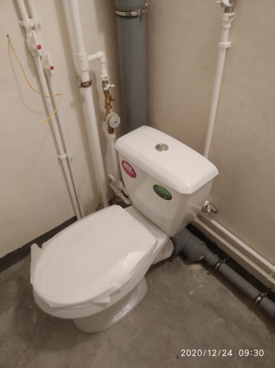 02.02.2021г. Установлены индивидуальные приборы учёта холодной воды.