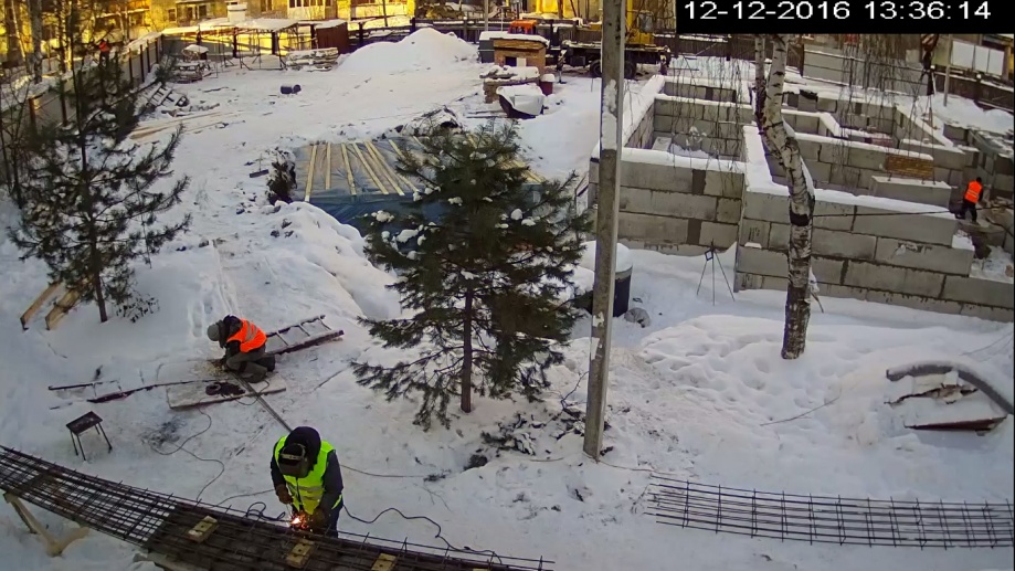 12.12.2016 Изготовление мет.каркаса армопояса стен подвала