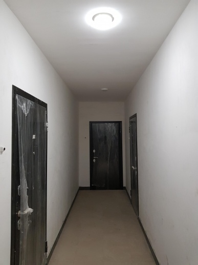 15.12.2020 закончены электромонтажные работы и освещение коридоров.