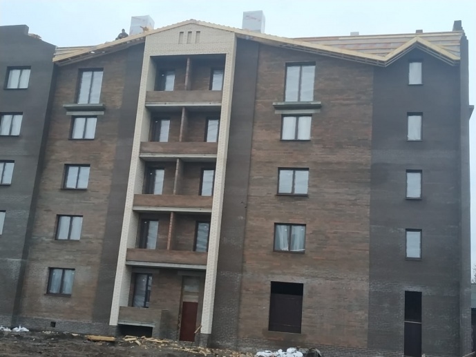 09.01.2020 г. Закончено остекление 1-2 секции.  