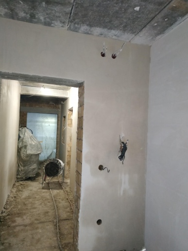 22.04.2020г. Приступили к отделочным работам.