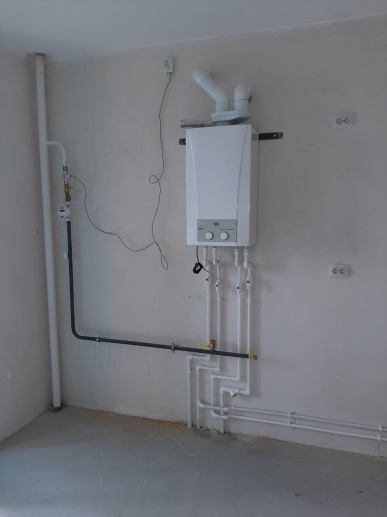 25.05.2021 г. Осуществили обвязку настенного газового котла
